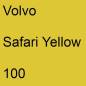 Preview: Volvo, Safari Yellow, 100.